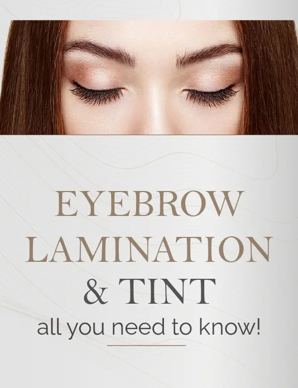 Eyebrow Lamination And Tint